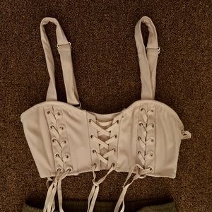 ✨NAKED WARDROBE STRING CROP x PLT CARGO PANT SET ✨